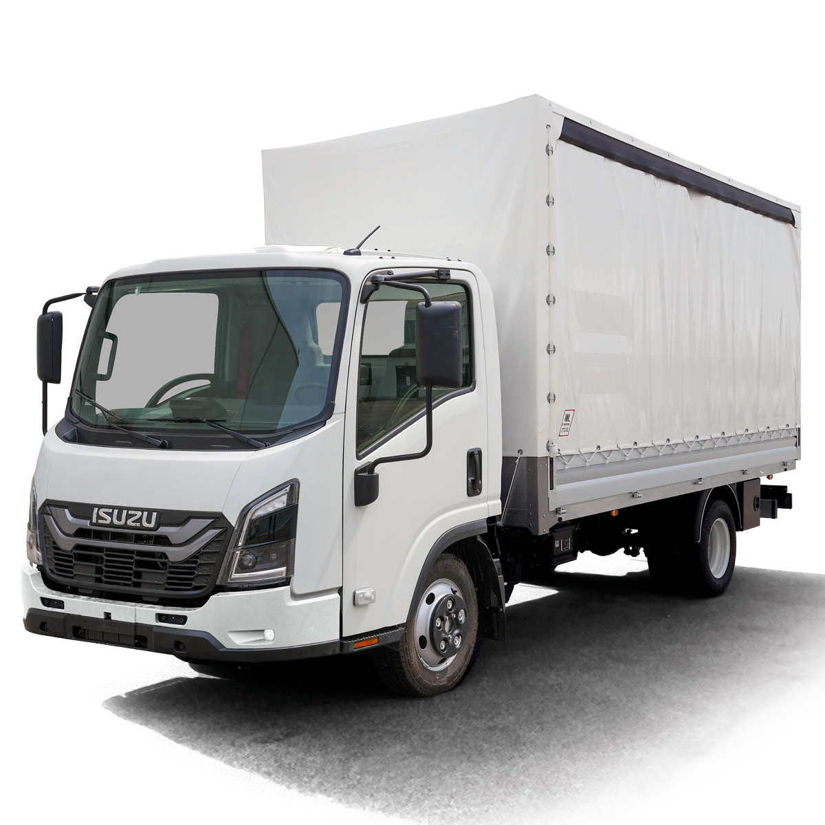ISUZU 3,5T cu suprastructură cu prelată