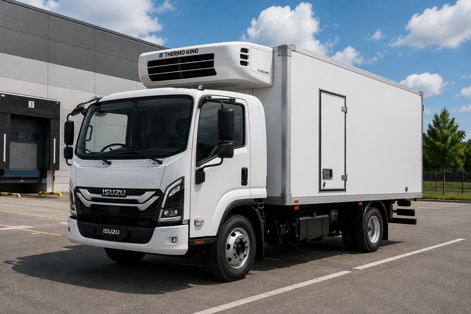 ISUZU 6T cu caroserie frigorifică