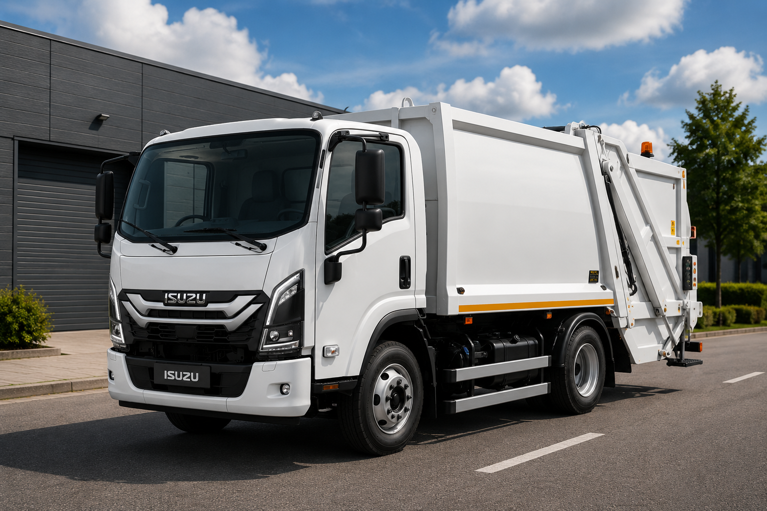 ISUZU 7,5T cu suprastructură compactor